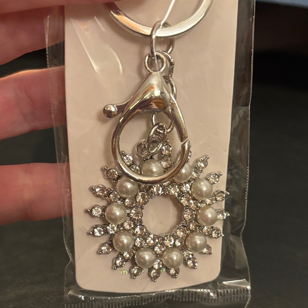 Mint Silver Keyring Accessory